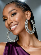 Urban Crystal  Hoops