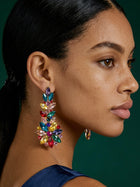 Flora Crystal Studs