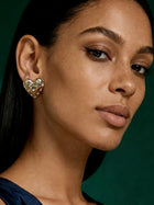 Crystal Heart Studs