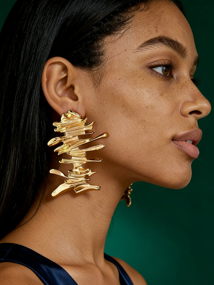 Jagged Maxi Studs
