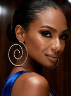 Spiral Oversized Studs