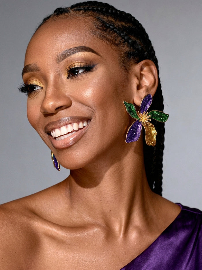 Creole Petal Studs