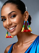 Bambi Square Hoops