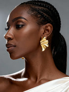 Half Flora Studs