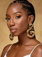 Spiral Teardrop Dangle