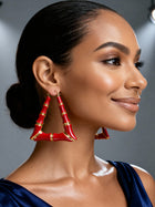 Bambi Square Hoops
