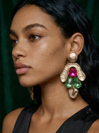 Boho Brass Crystal