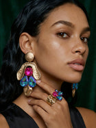 Boho Brass Crystal