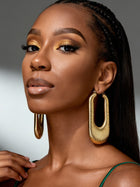 Ribbed Chunky Hoops