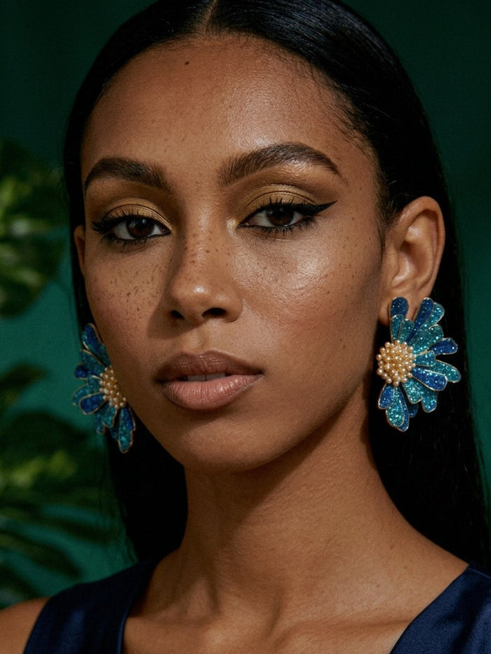Mardi Floral Studs