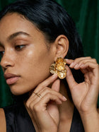 Pleated Mini Studs