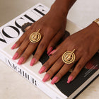Cowrie Spiral Set