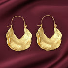 Iriri Brass Hoops