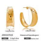 Minimalist Gold Hoops