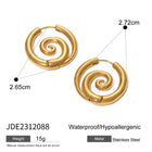 Tariana Gold Hoops