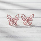 Butterfly Crystal Studs