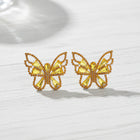 Butterfly Crystal Studs