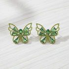 Butterfly Crystal Studs