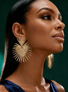Fan Leaf Studs