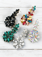 Flora Crystal Studs