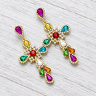 Cross Drop Crystal