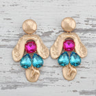 Boho Brass Crystal