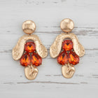 Boho Brass Crystal