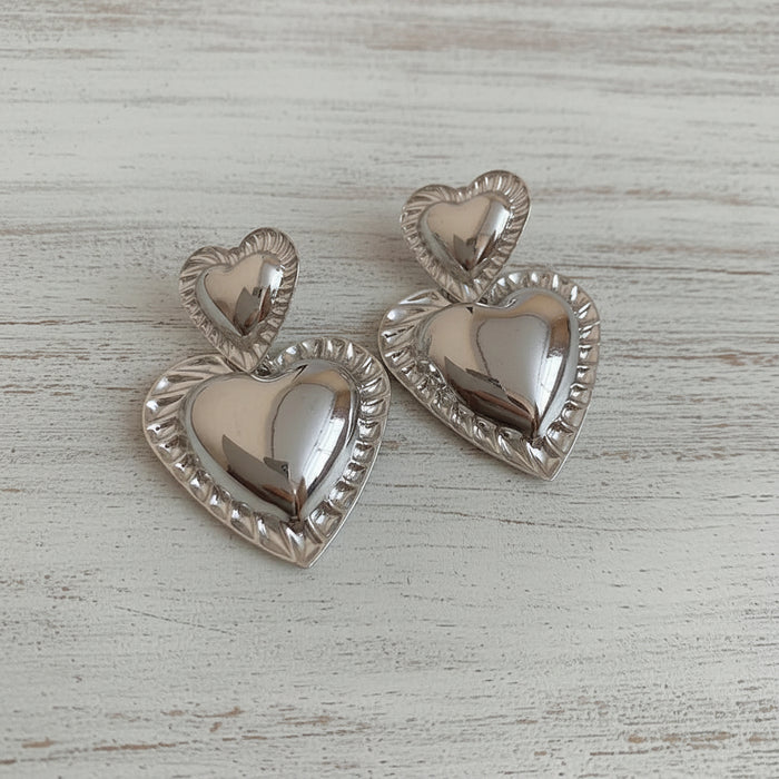 Golden Dual Hearts