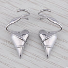 Wrapped Heart Studs