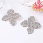 Bling Floral Studs