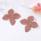 Bling Floral Studs
