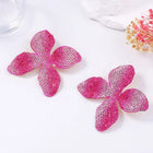 Bling Floral Studs