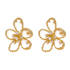 Translucent Floral Studs