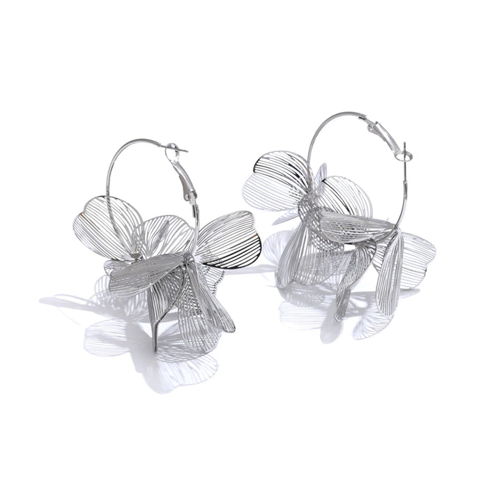 Layered Petal Hoops