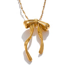 Sorayaa Knot Earrings & Necklace Set