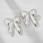Wild Print Bow Studs